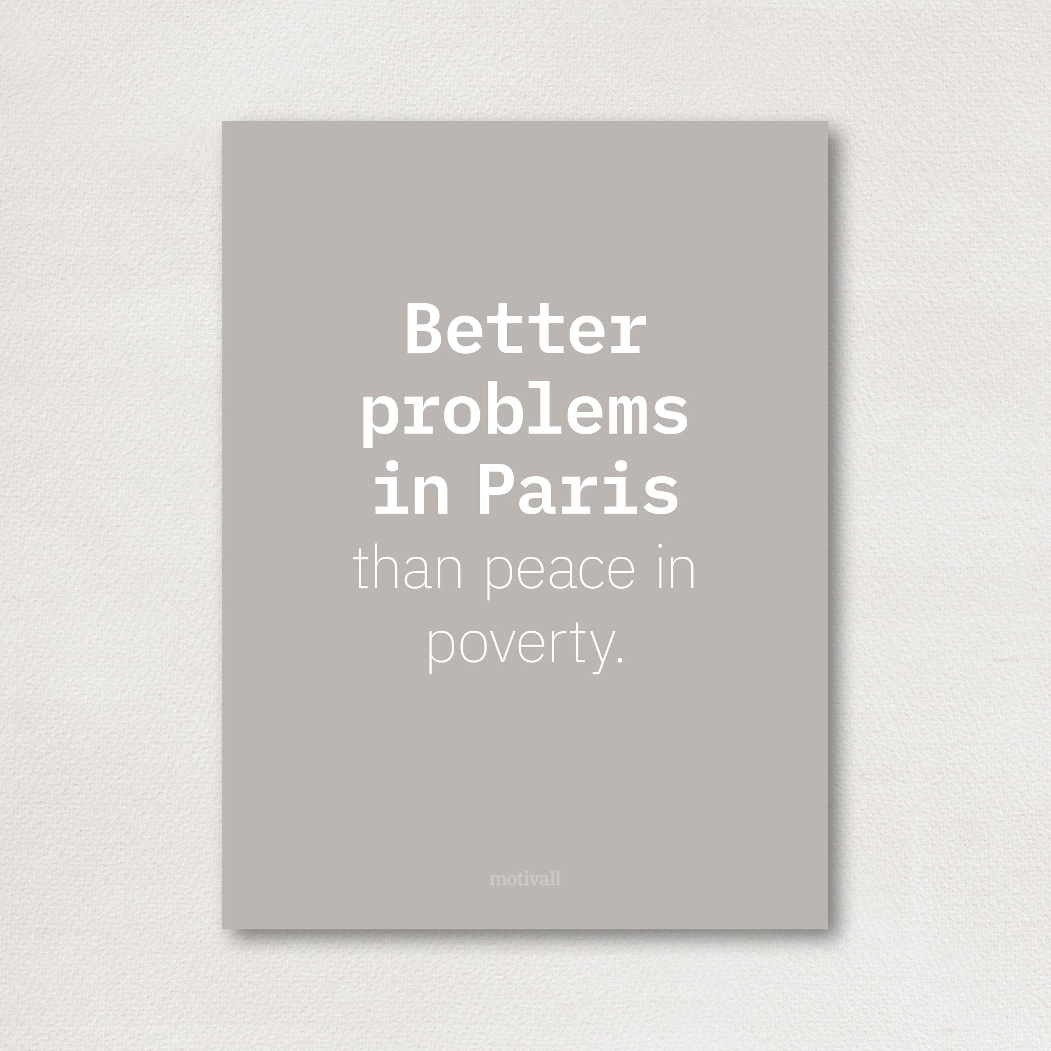 Rich life - original