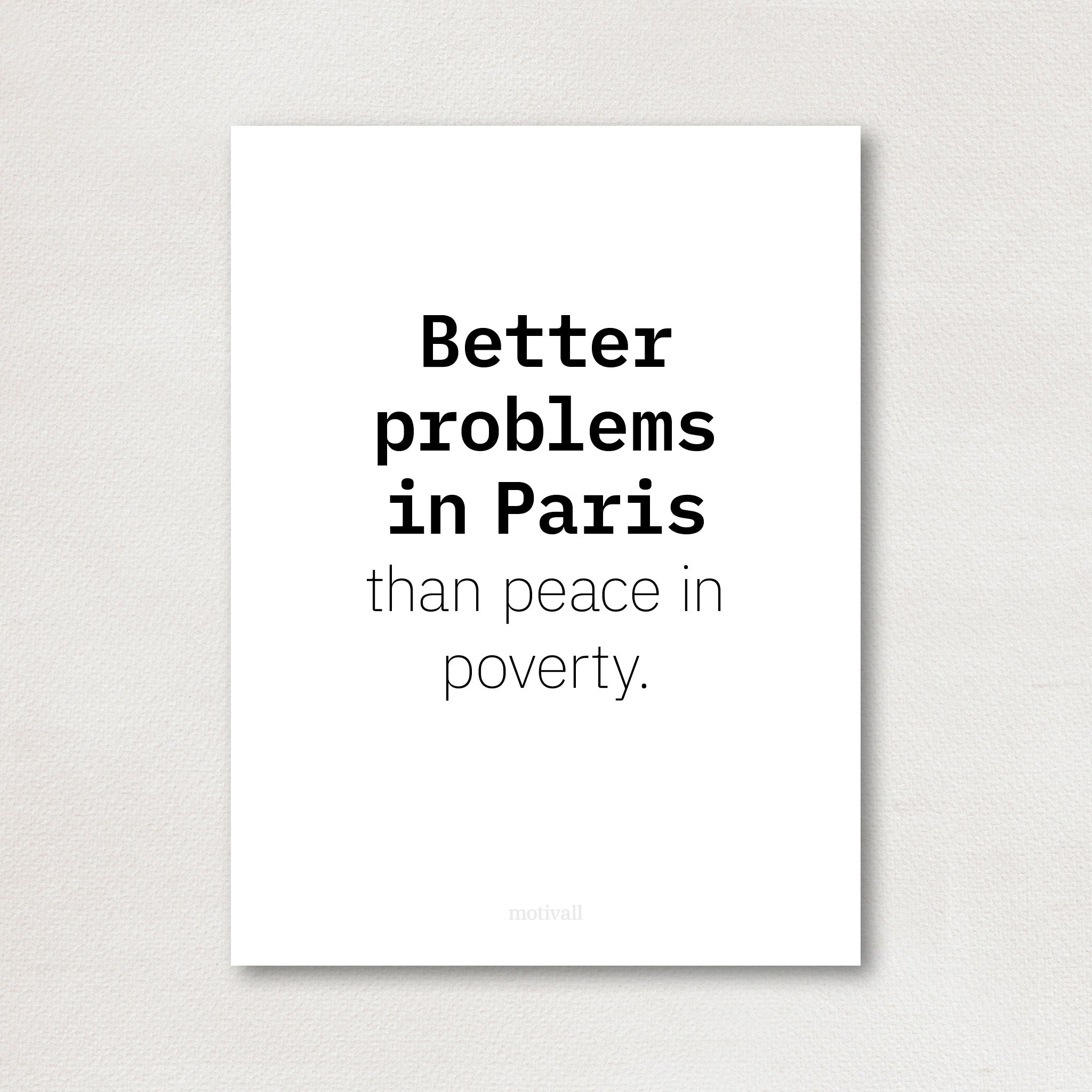 Rich life - original