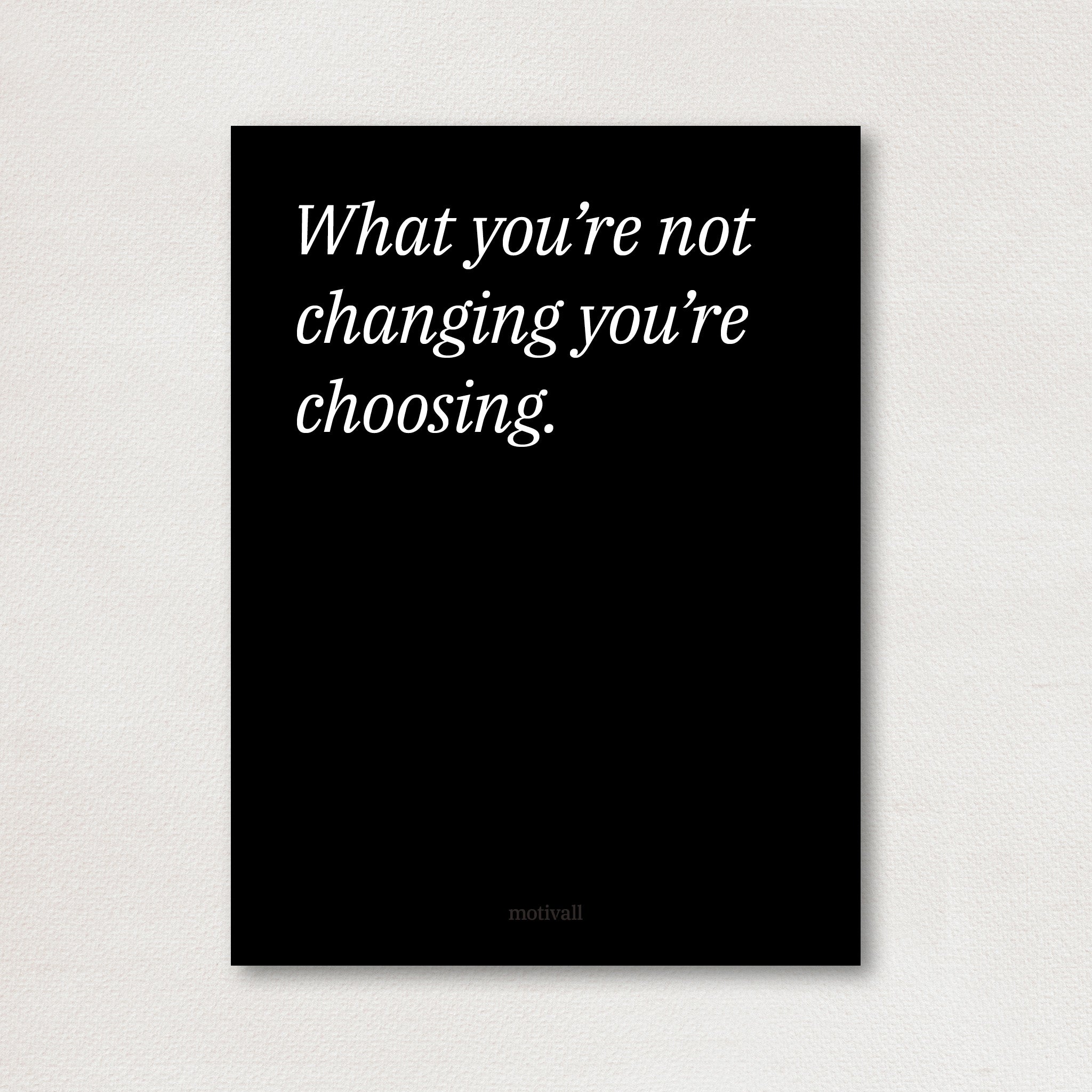 Choose - minimalistic