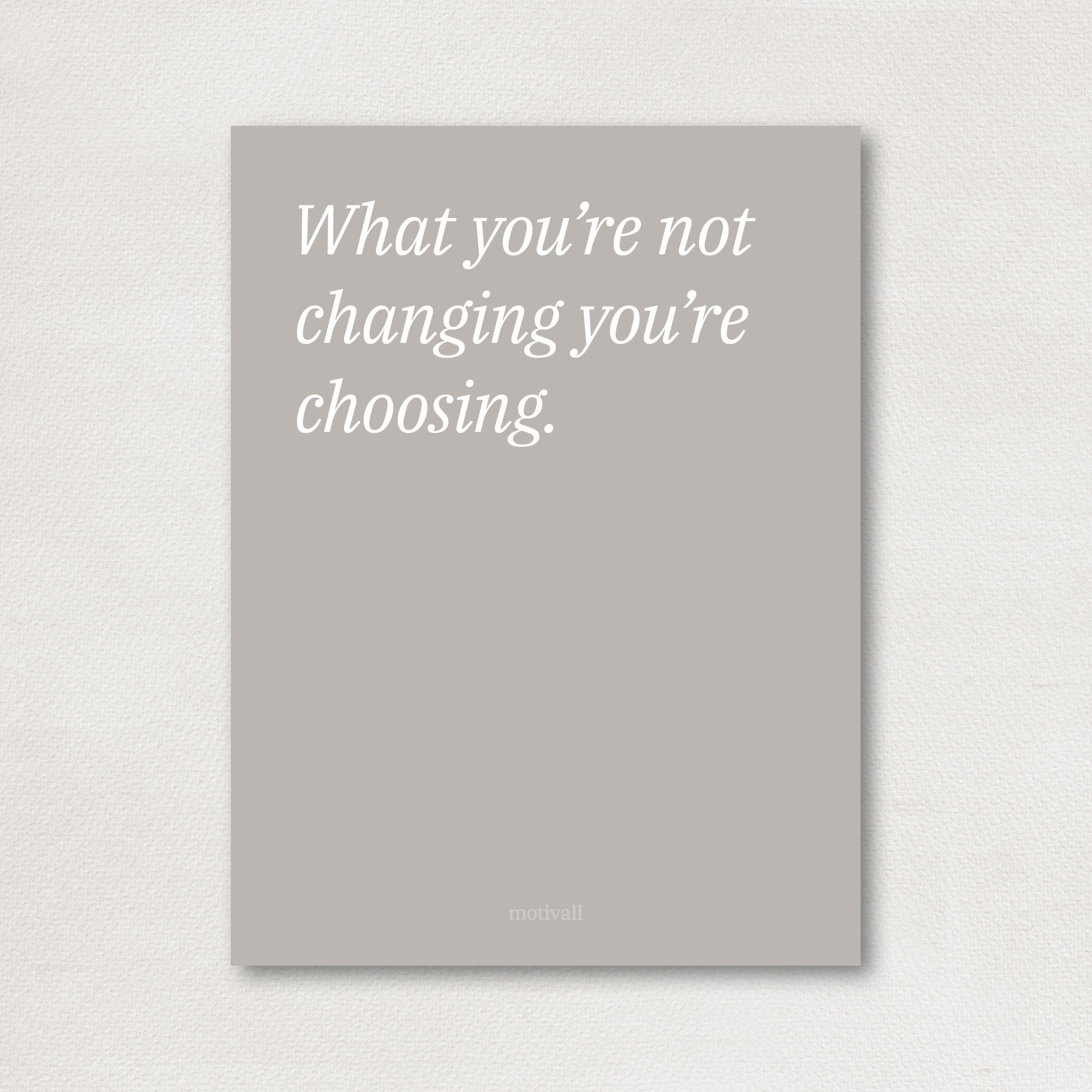 Choose - minimalistic