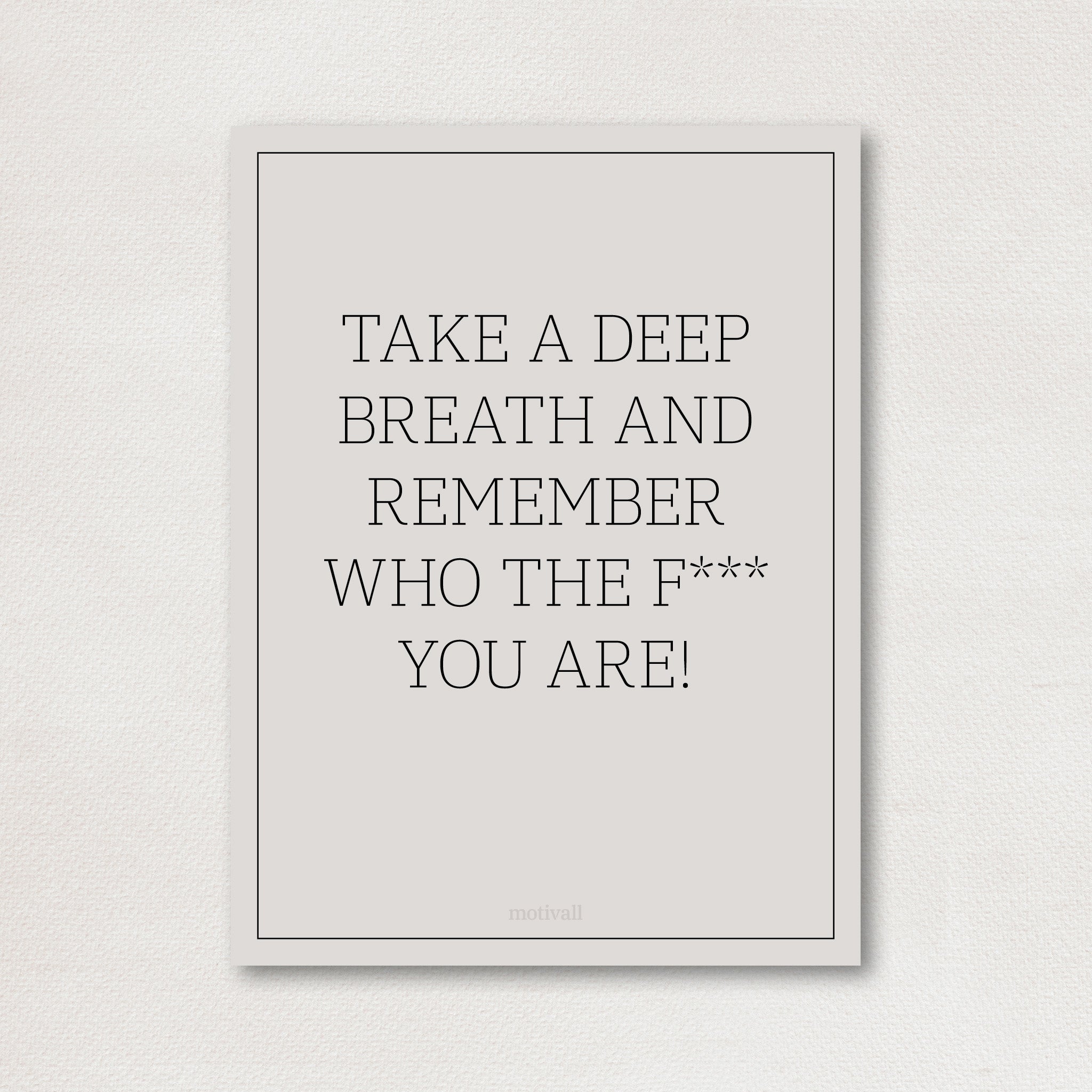 Deep Breath - classy