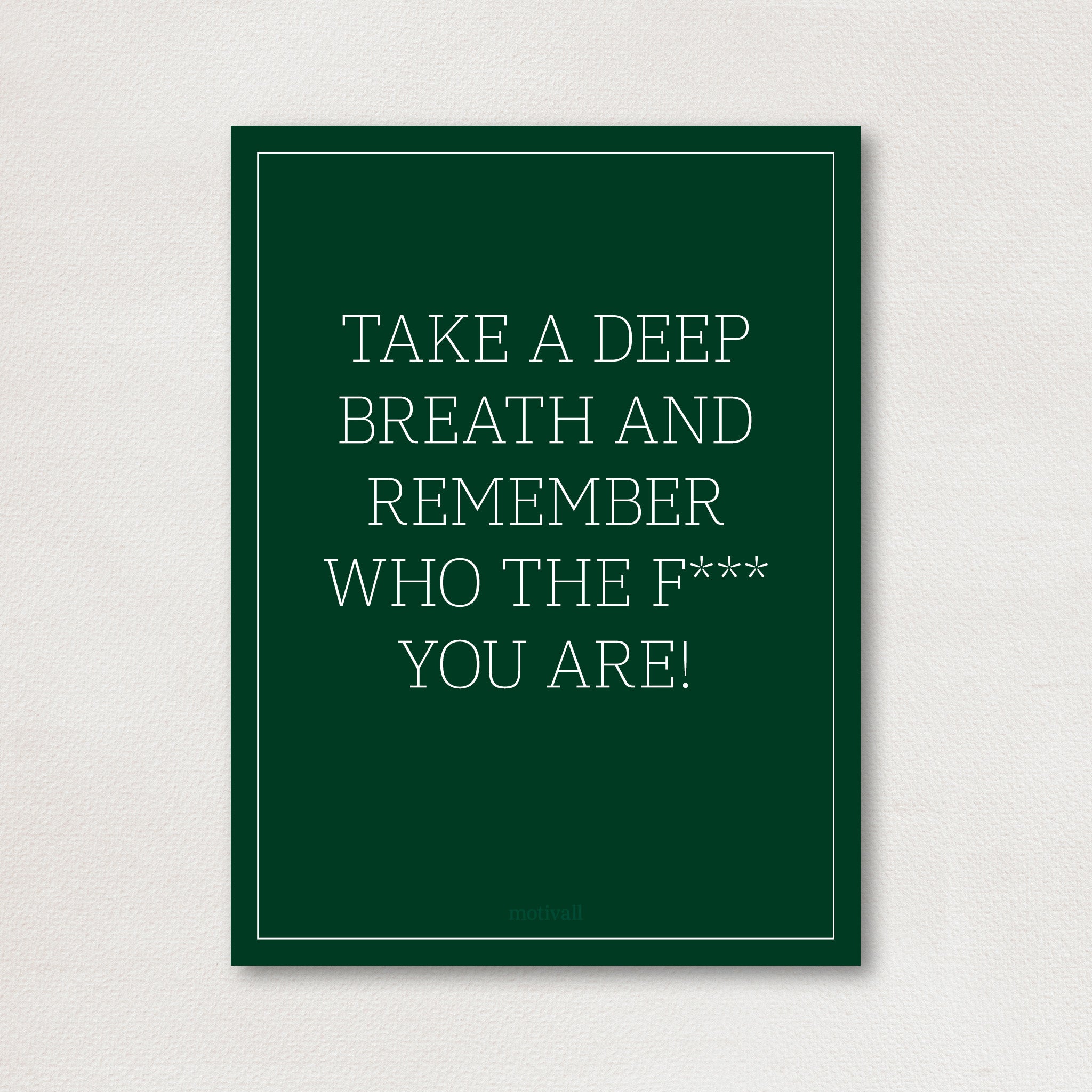 Deep Breath - classy