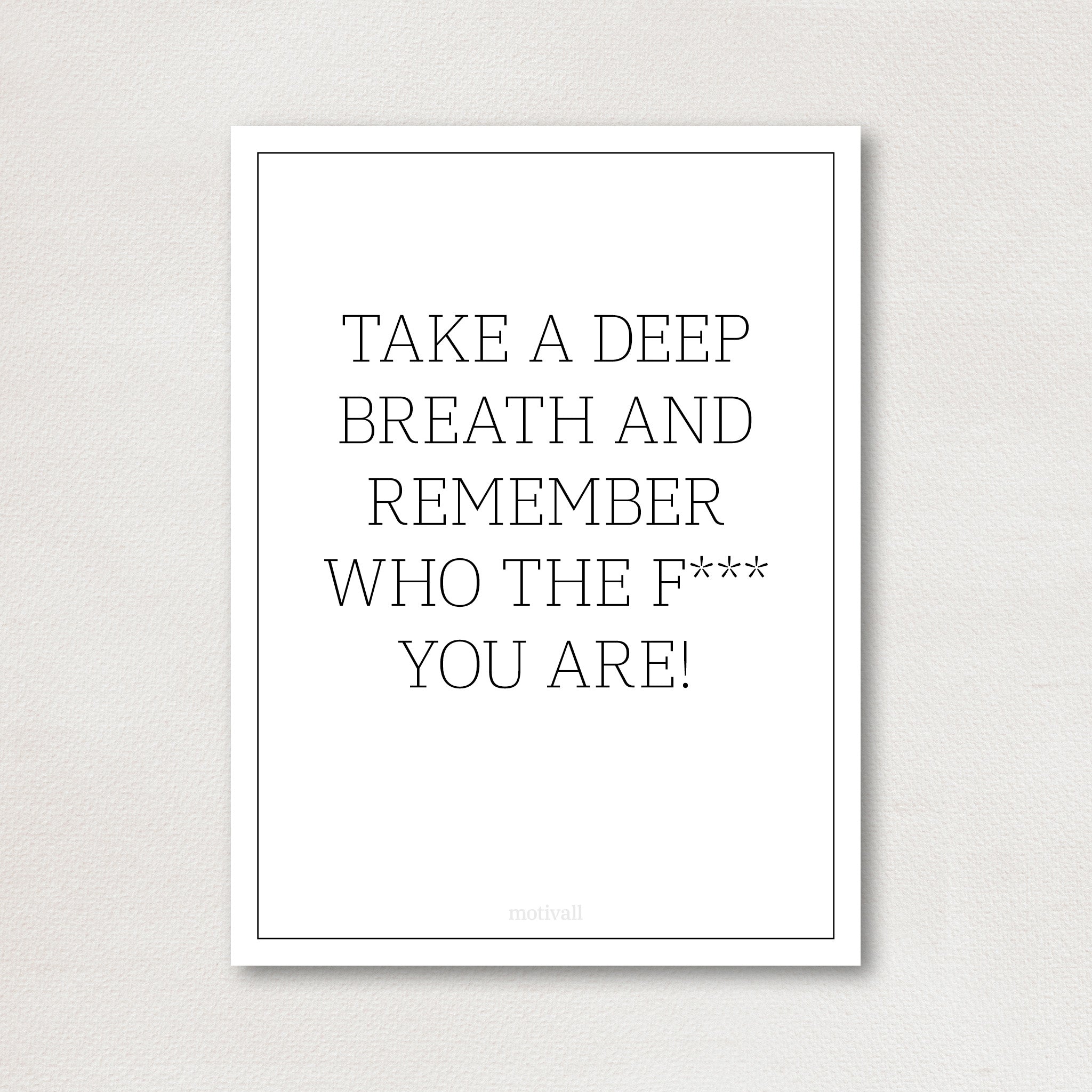 Deep Breath - classy