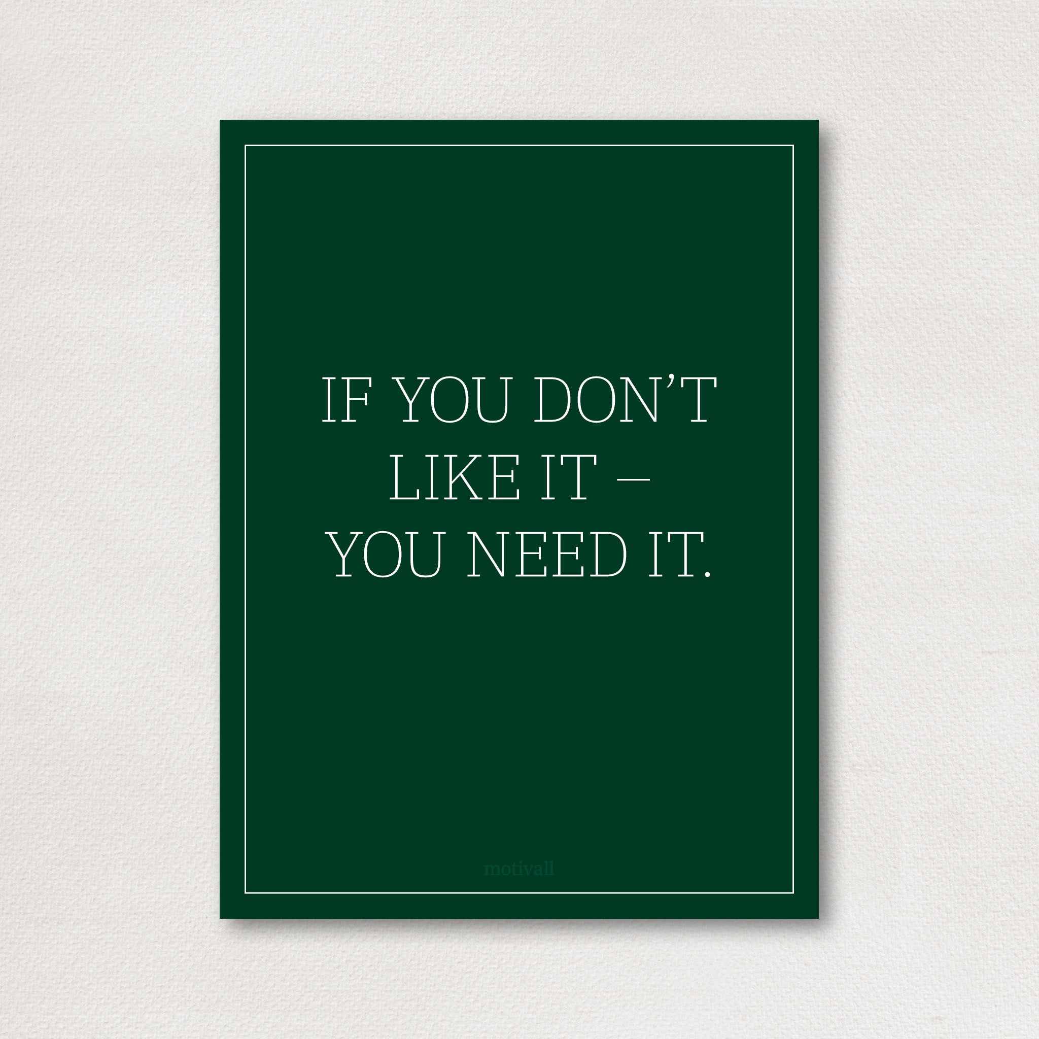 You need it - classy