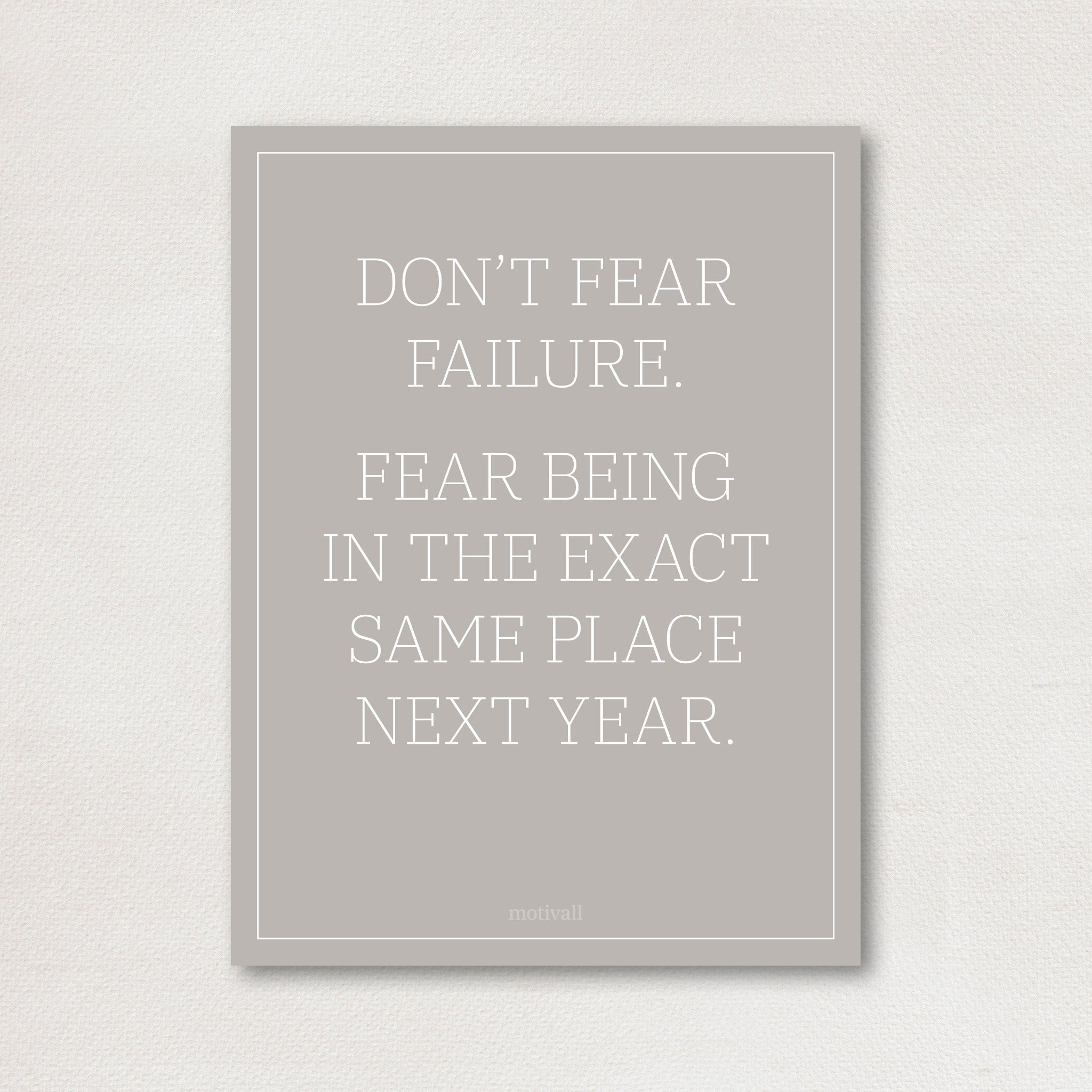 Learn from Failures - classy