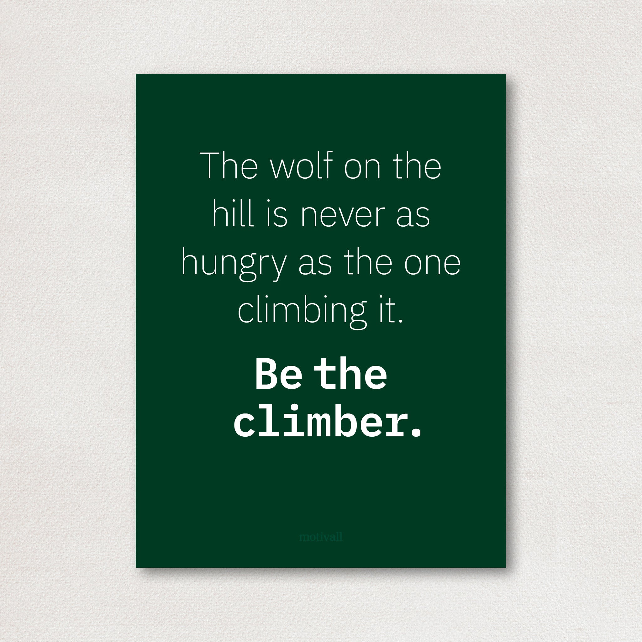 The Climb - original