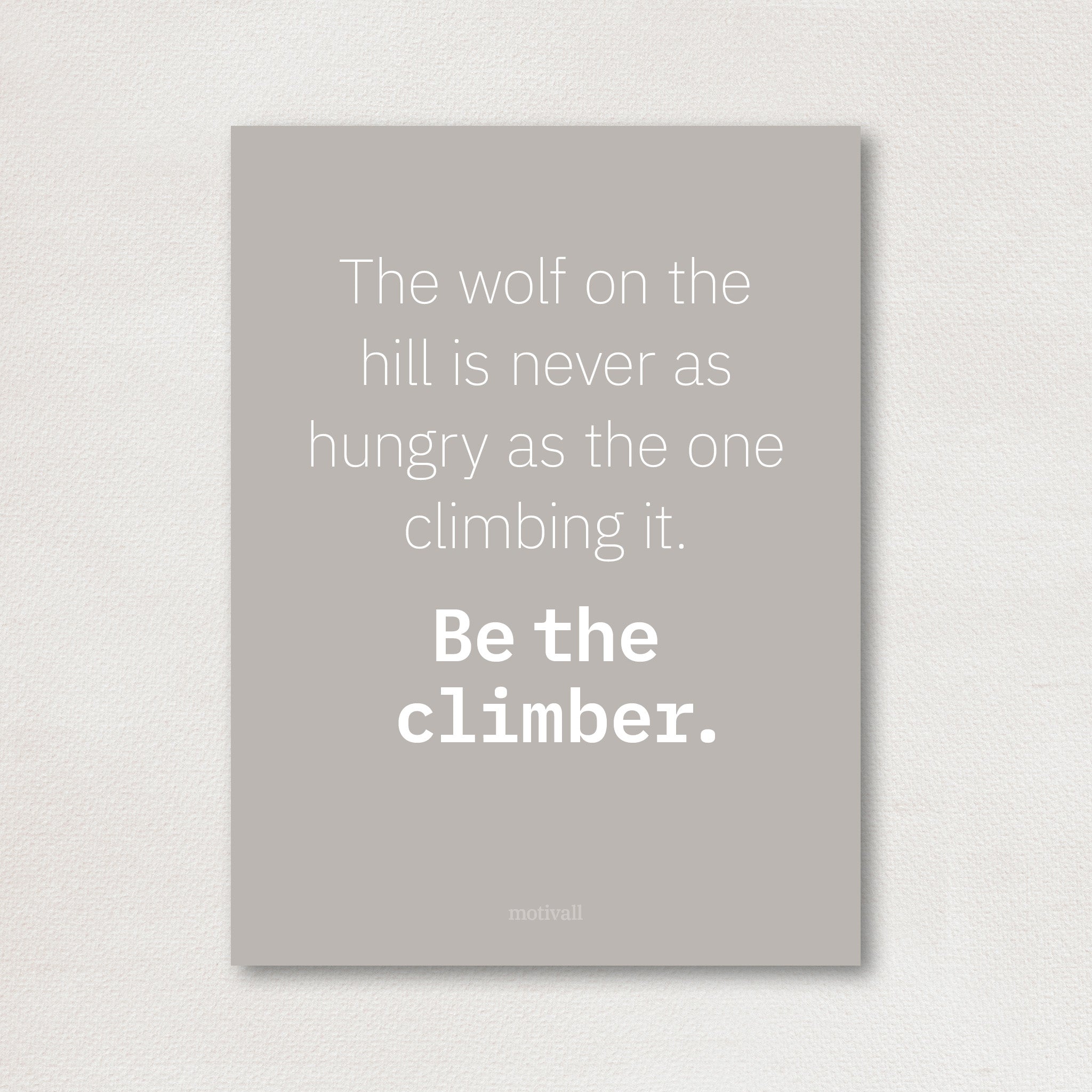 The Climb - original