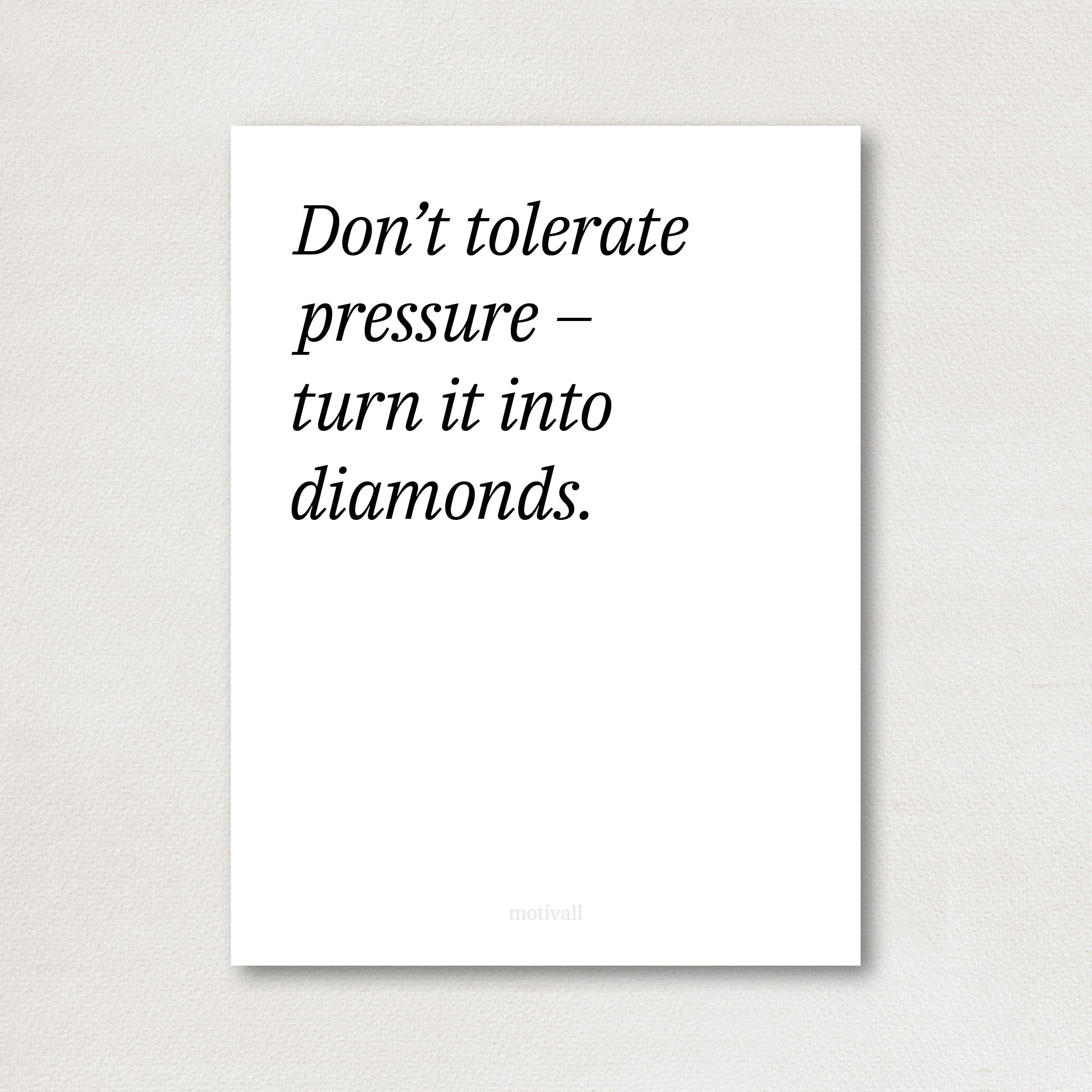 Diamonds - minimalistic