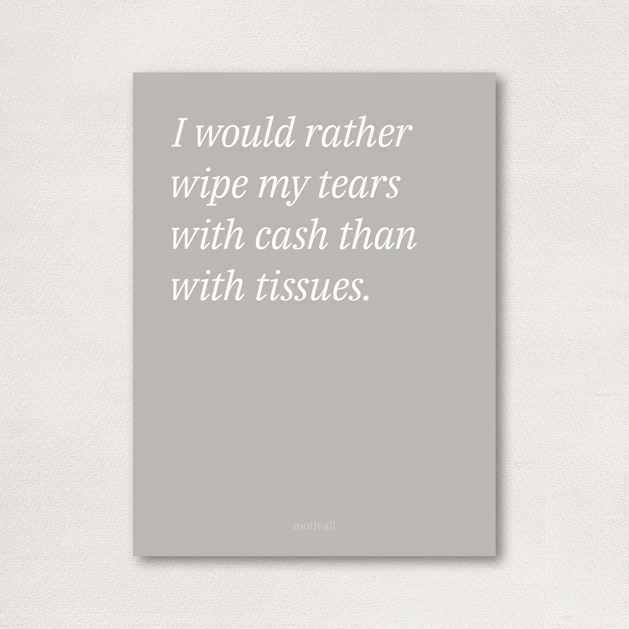 Tears - minimalistic