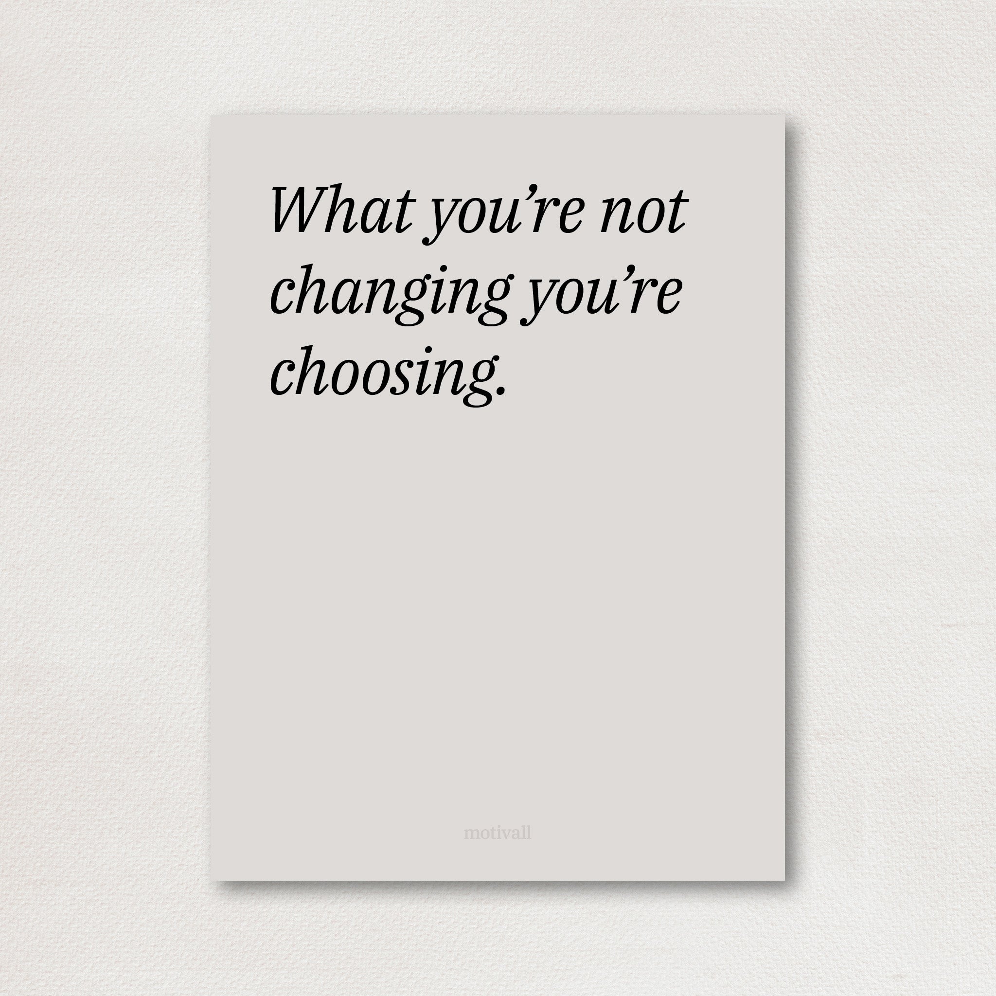 Choose - minimalistic