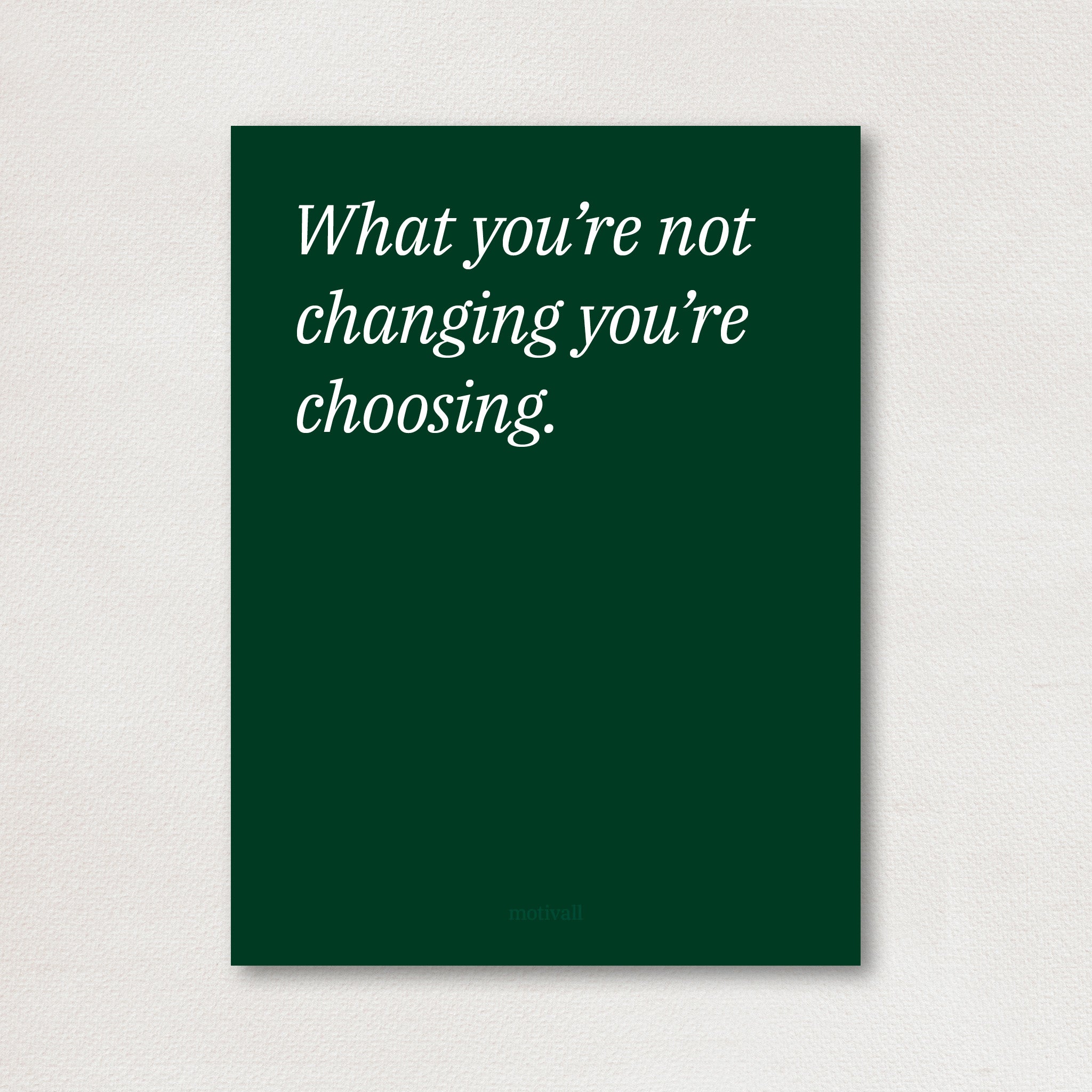 Choose - minimalistic