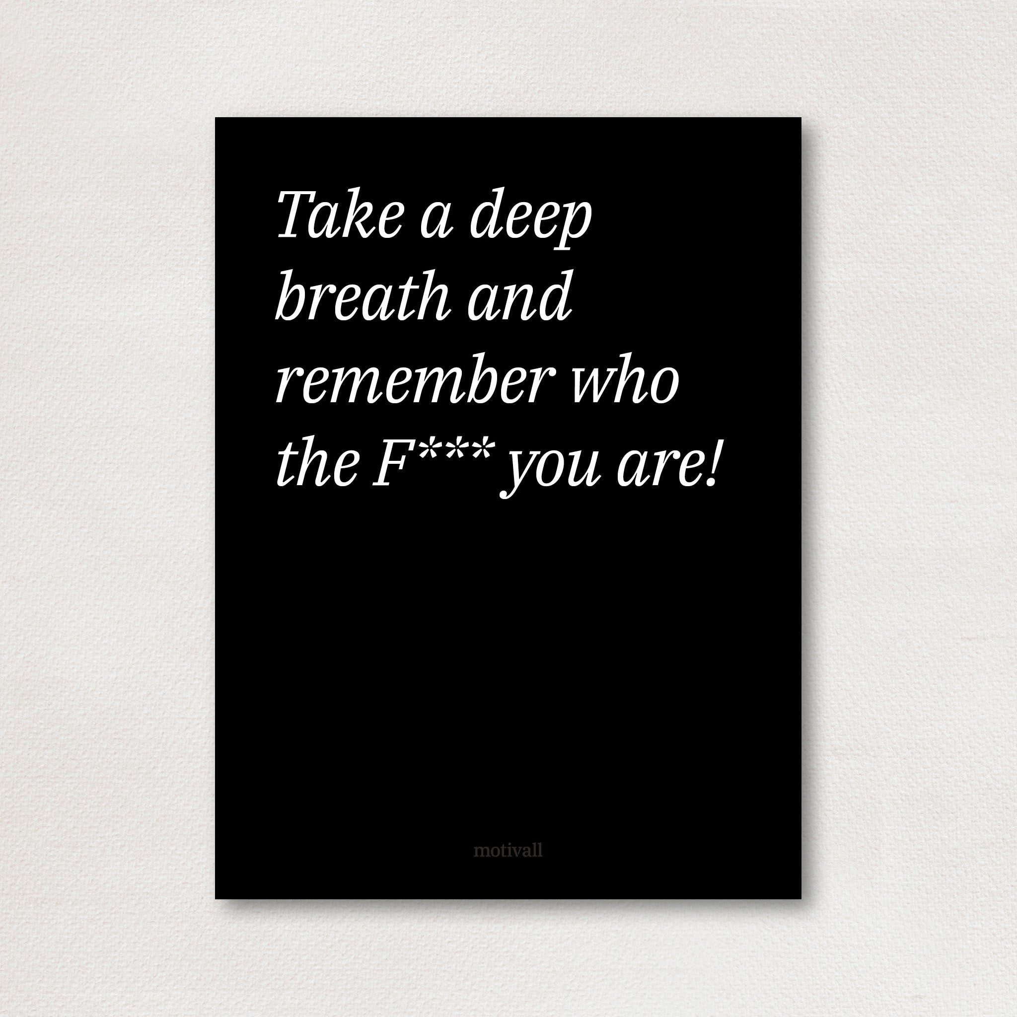 Deep Breath - minimalistic