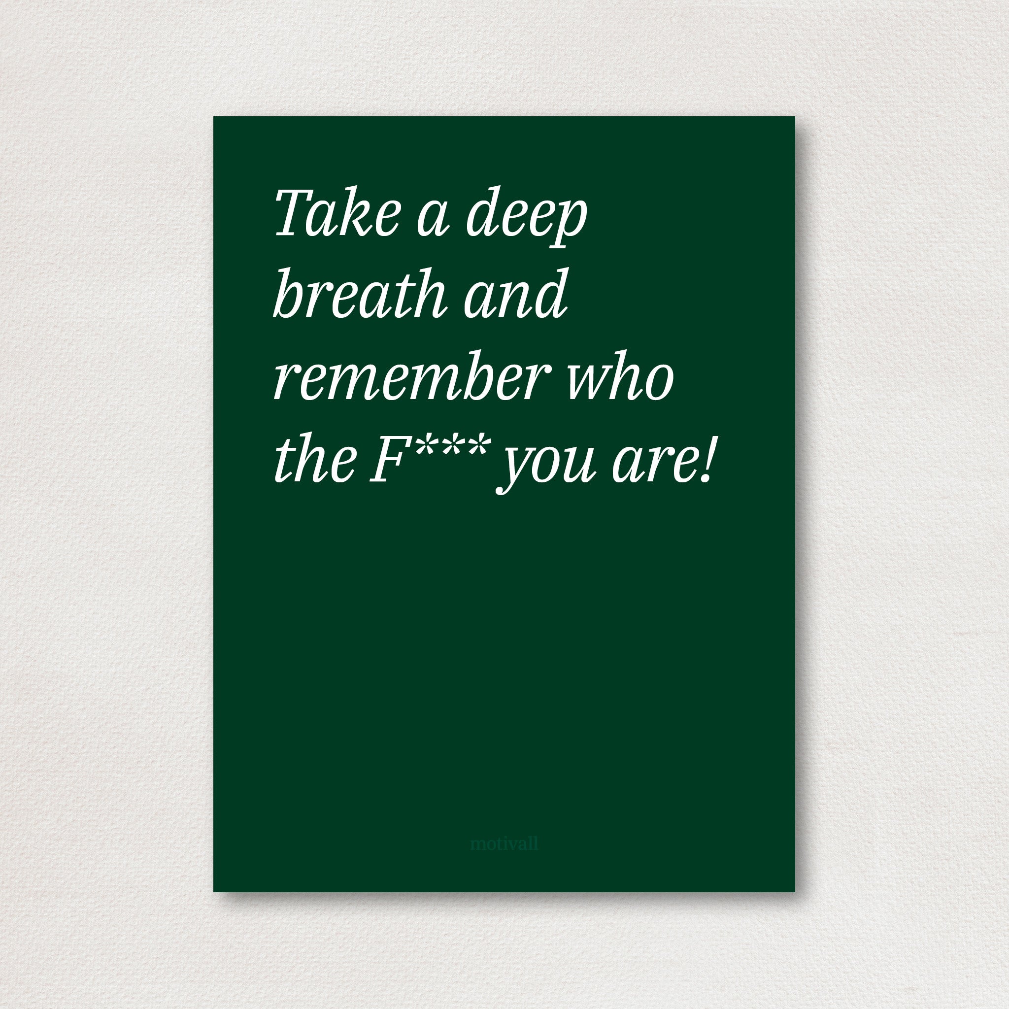 Deep Breath - minimalistic