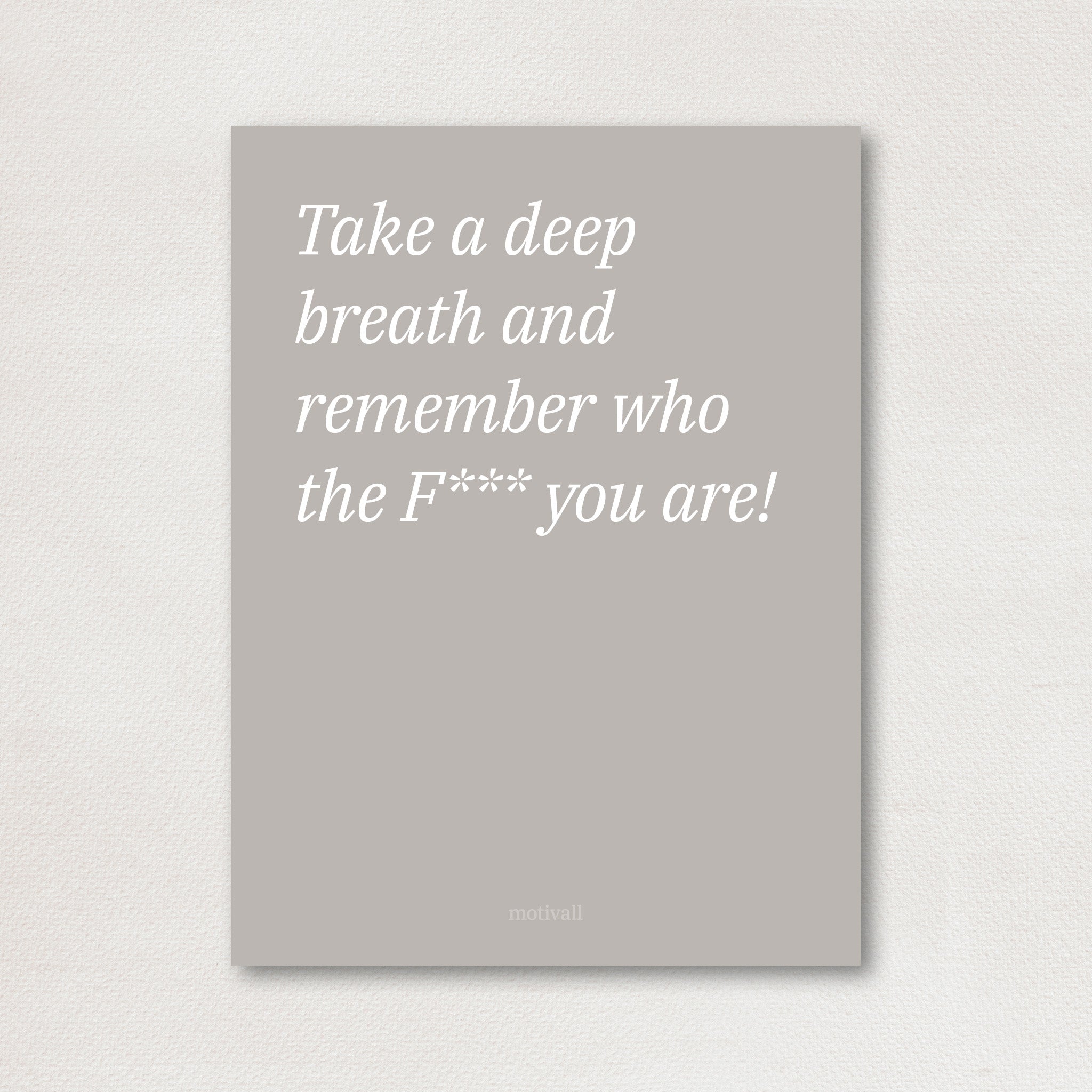 Deep Breath - minimalistic