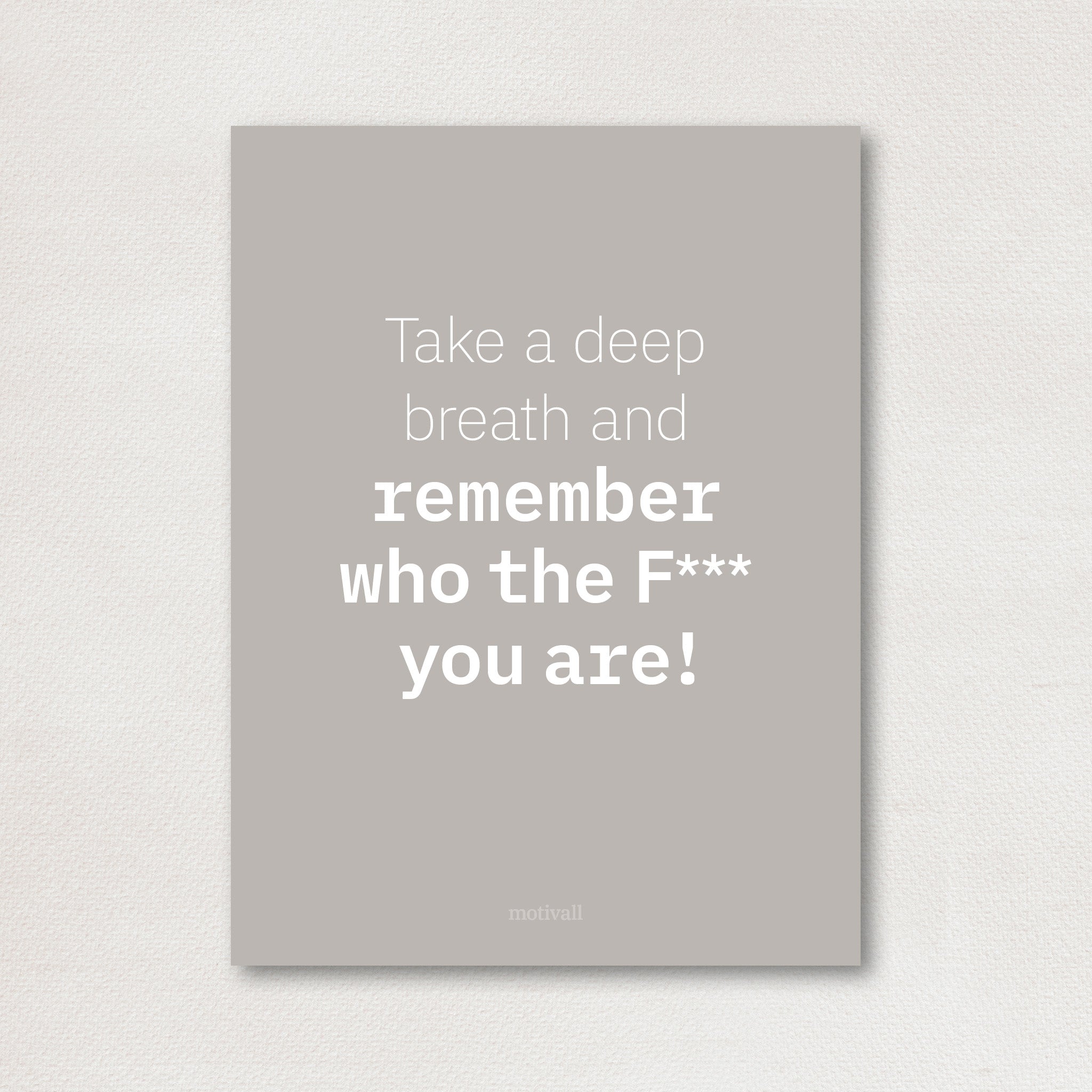 Deep Breath - classy