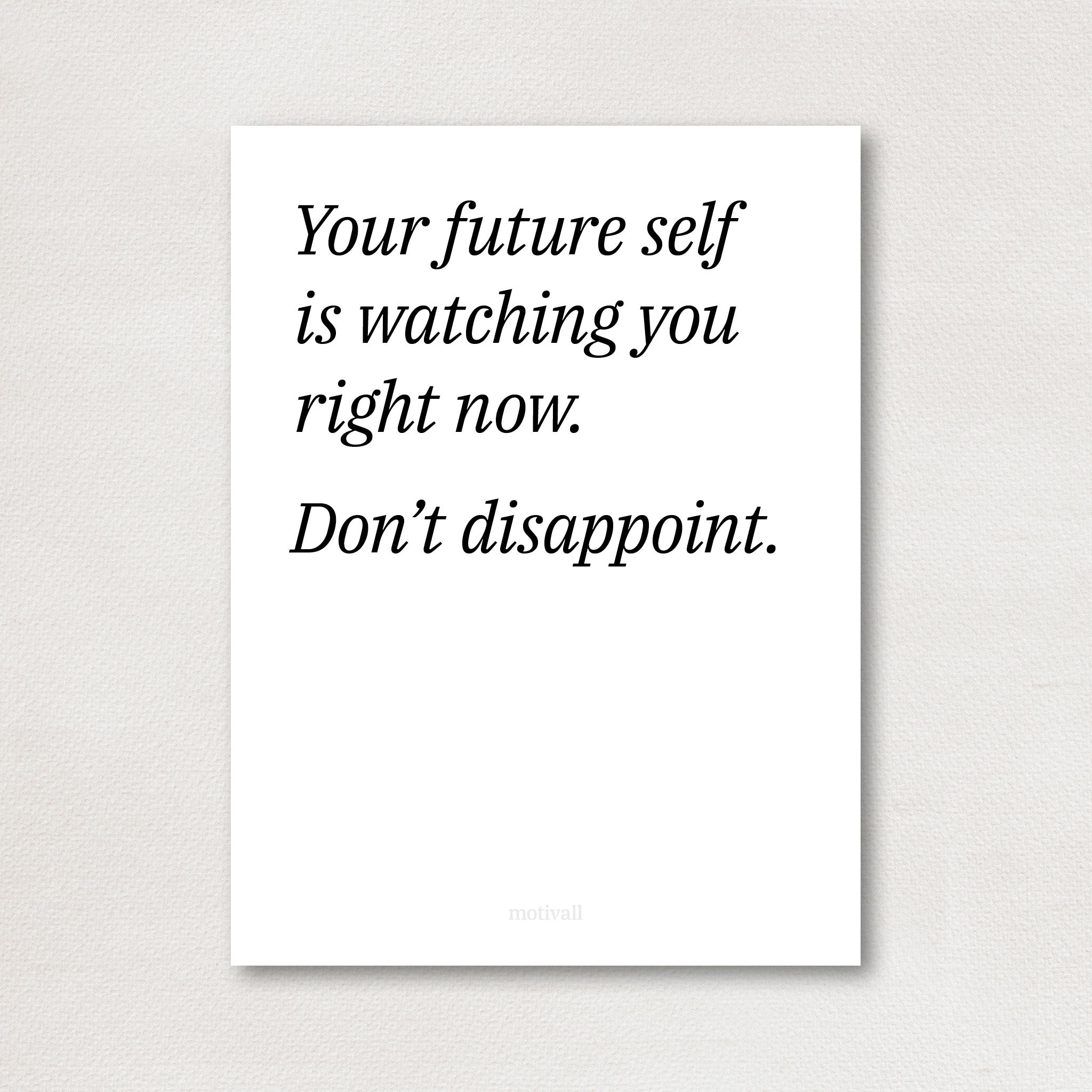 Future You - minimalistic