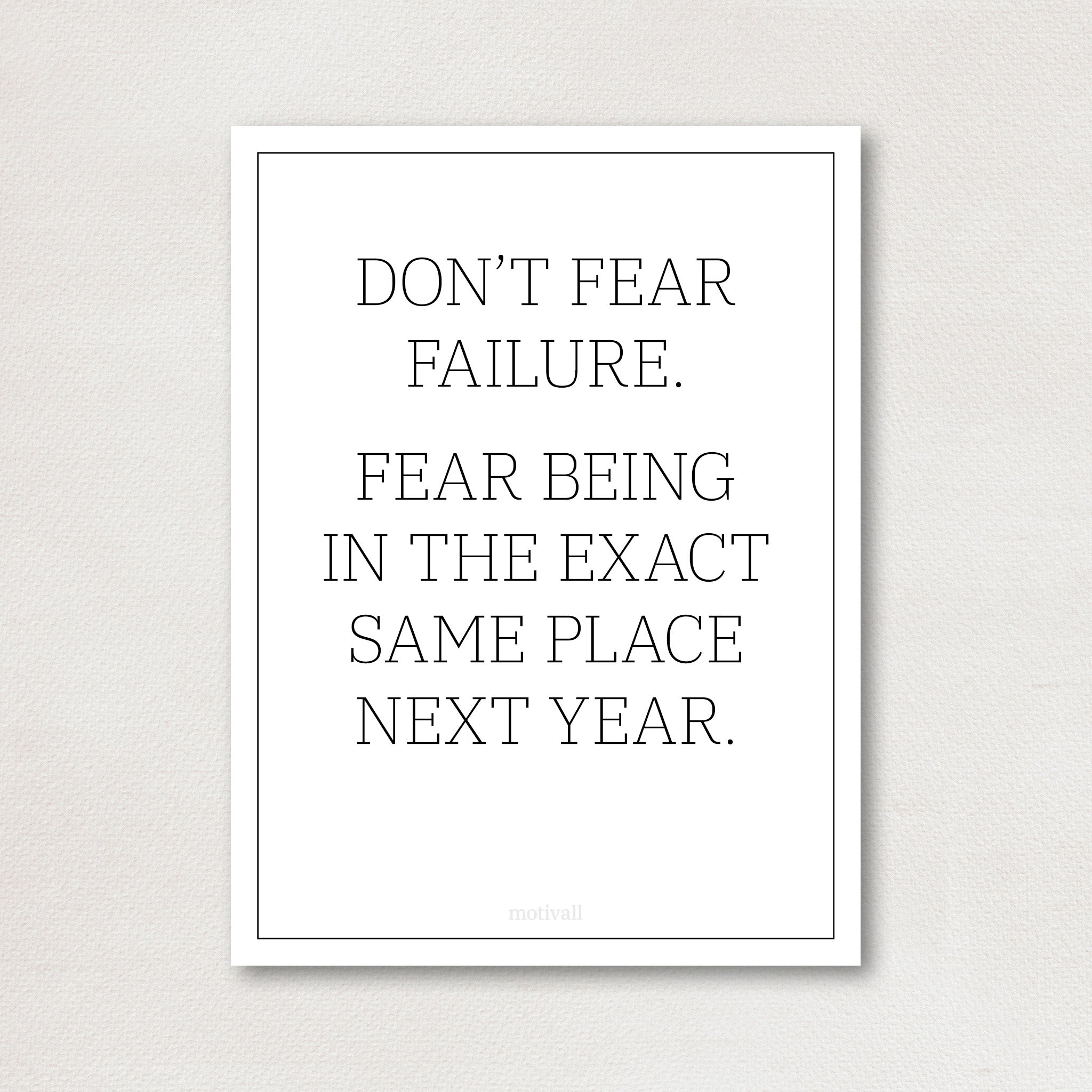 Learn from Failures - classy