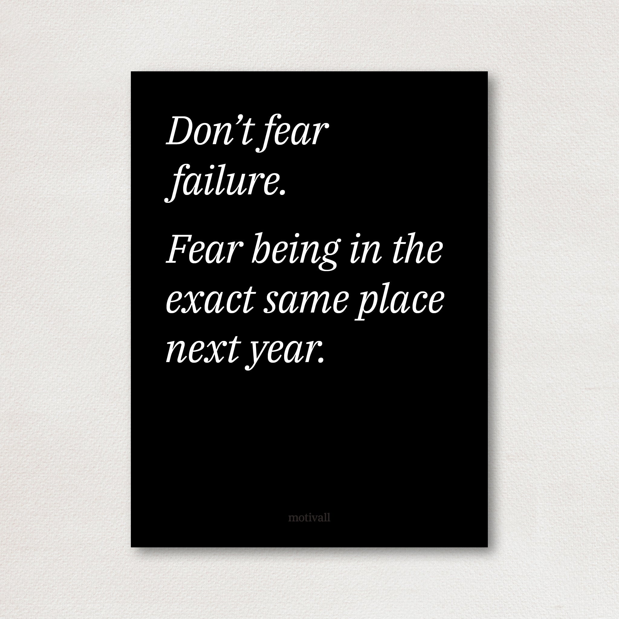 Learn from Failures - minimalistic