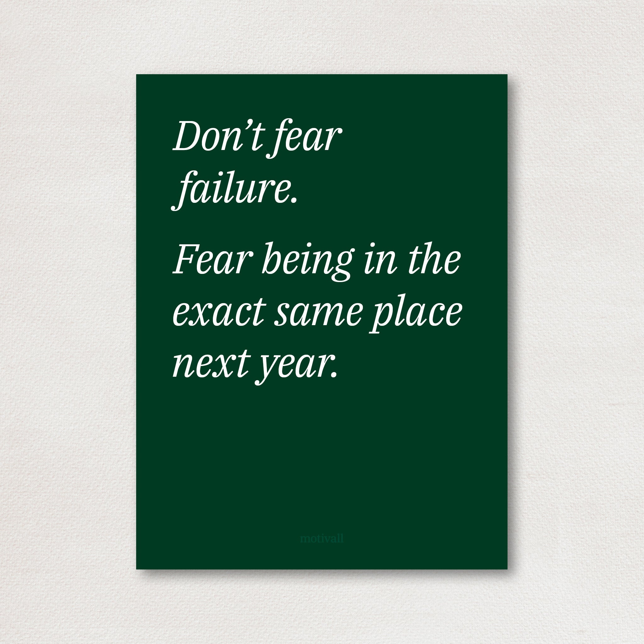 Learn from Failures - minimalistic