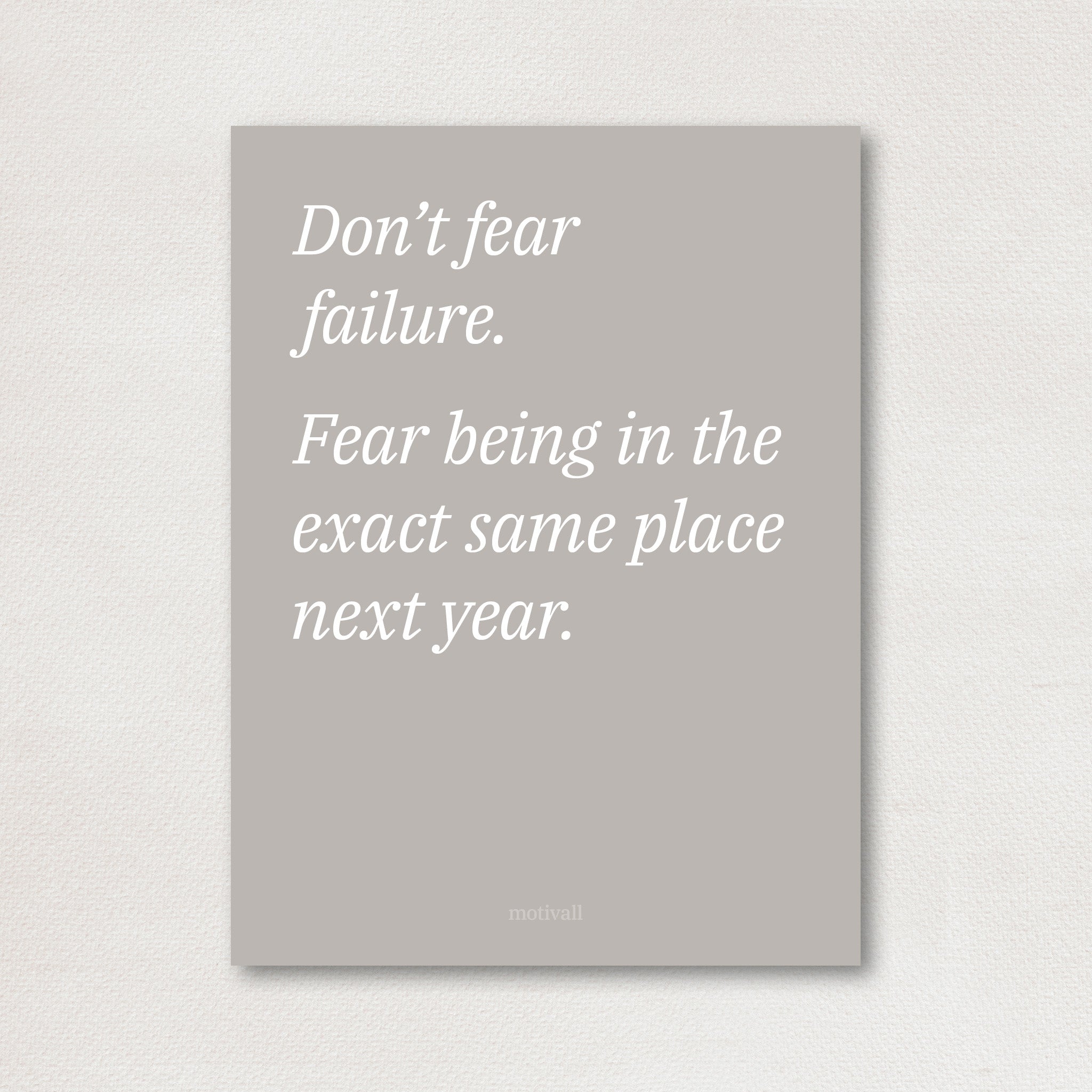 Learn from Failures - minimalistic