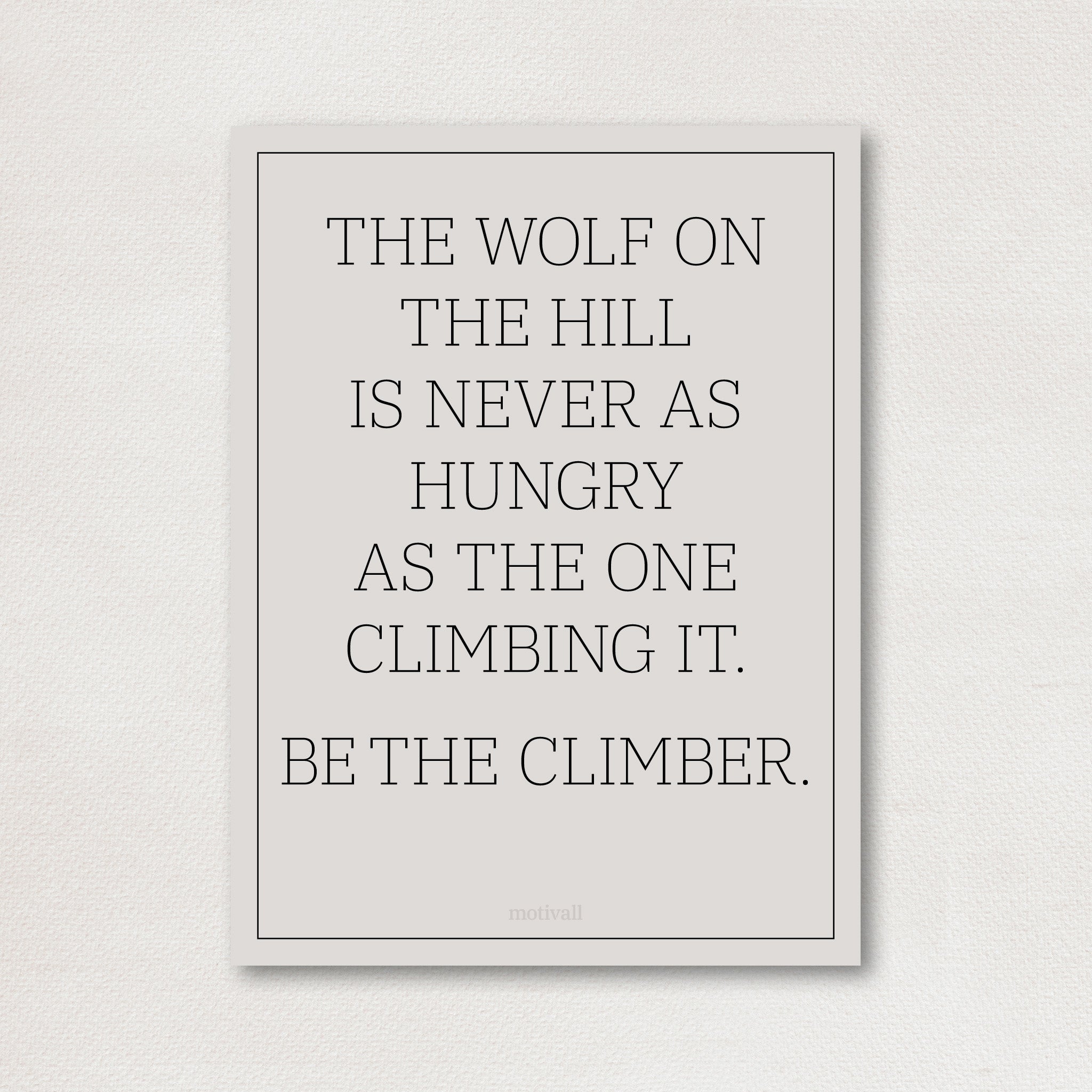 The Climb - classy