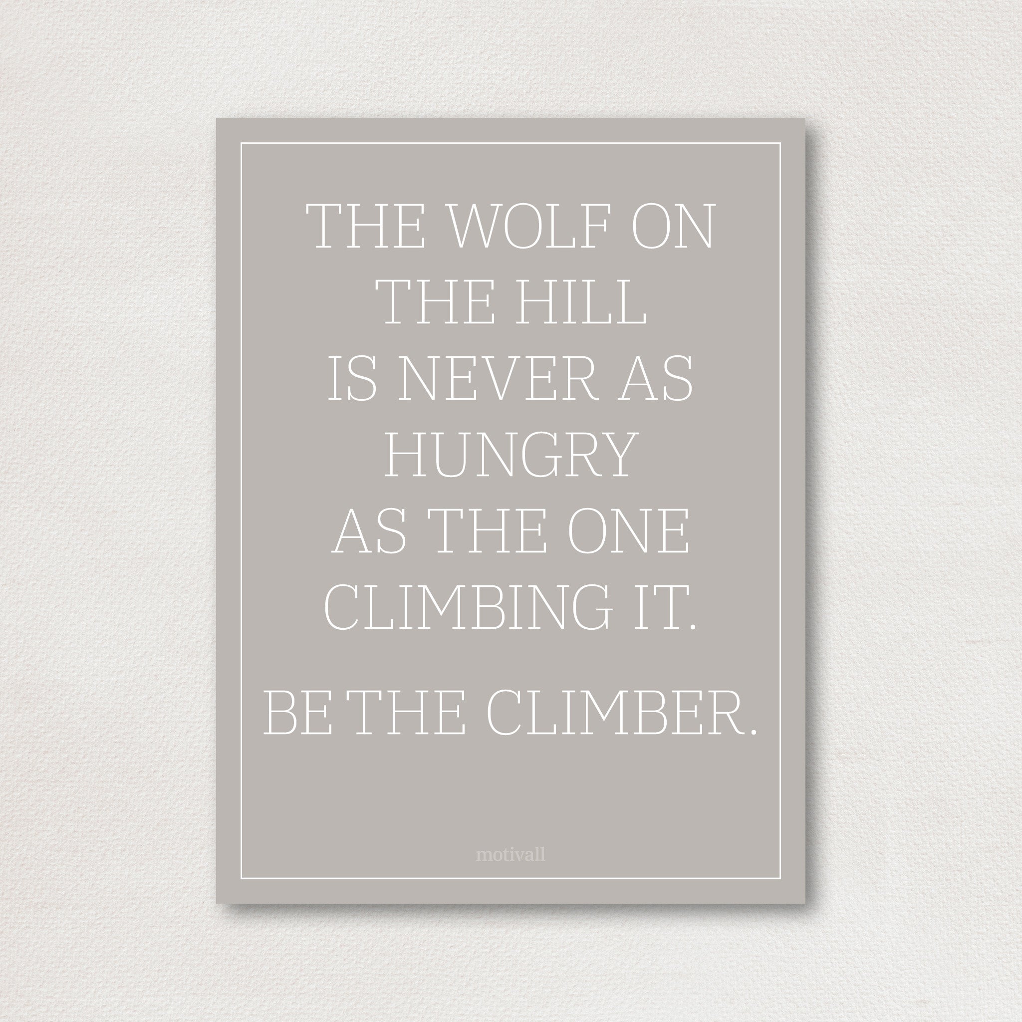 The Climb - classy