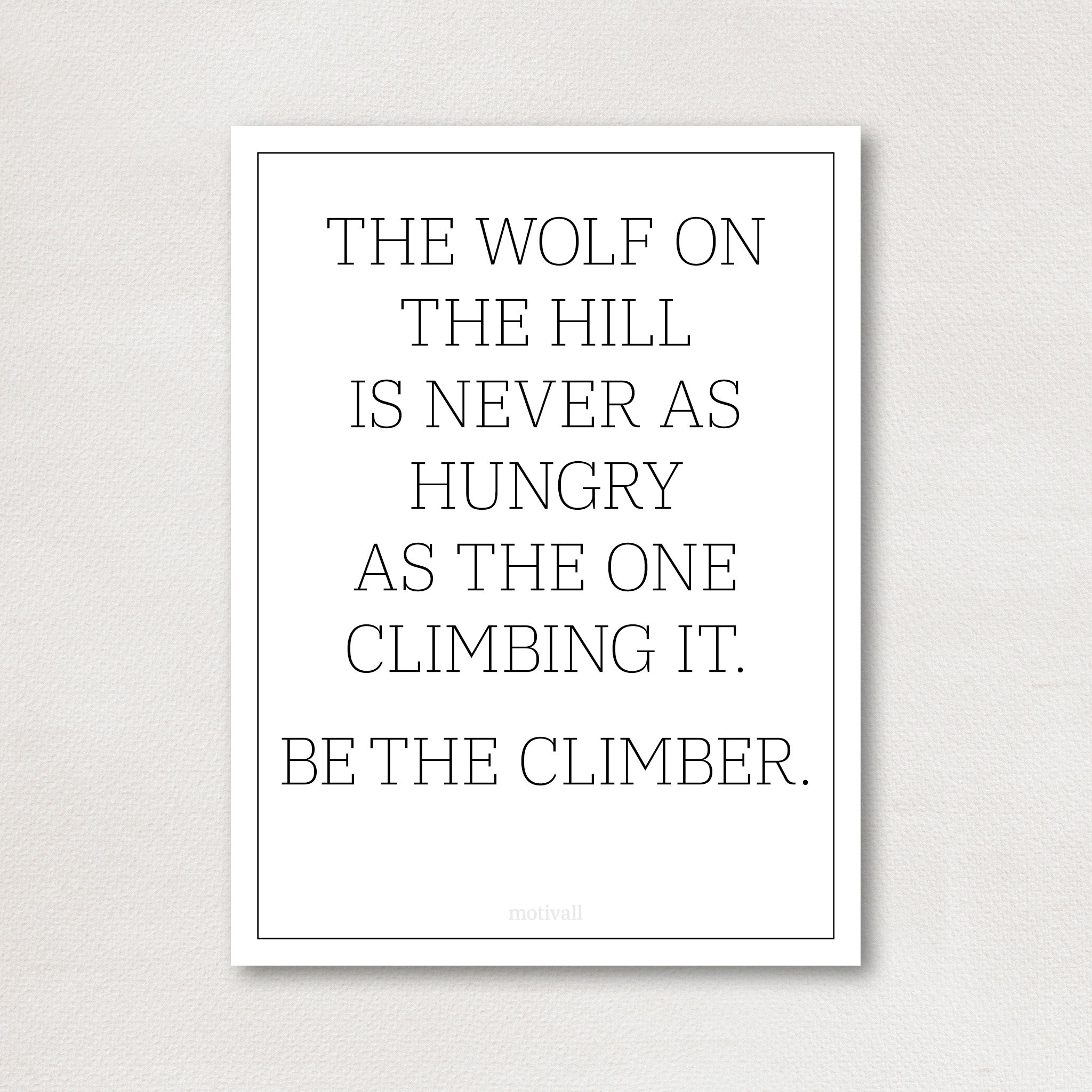 The Climb - classy