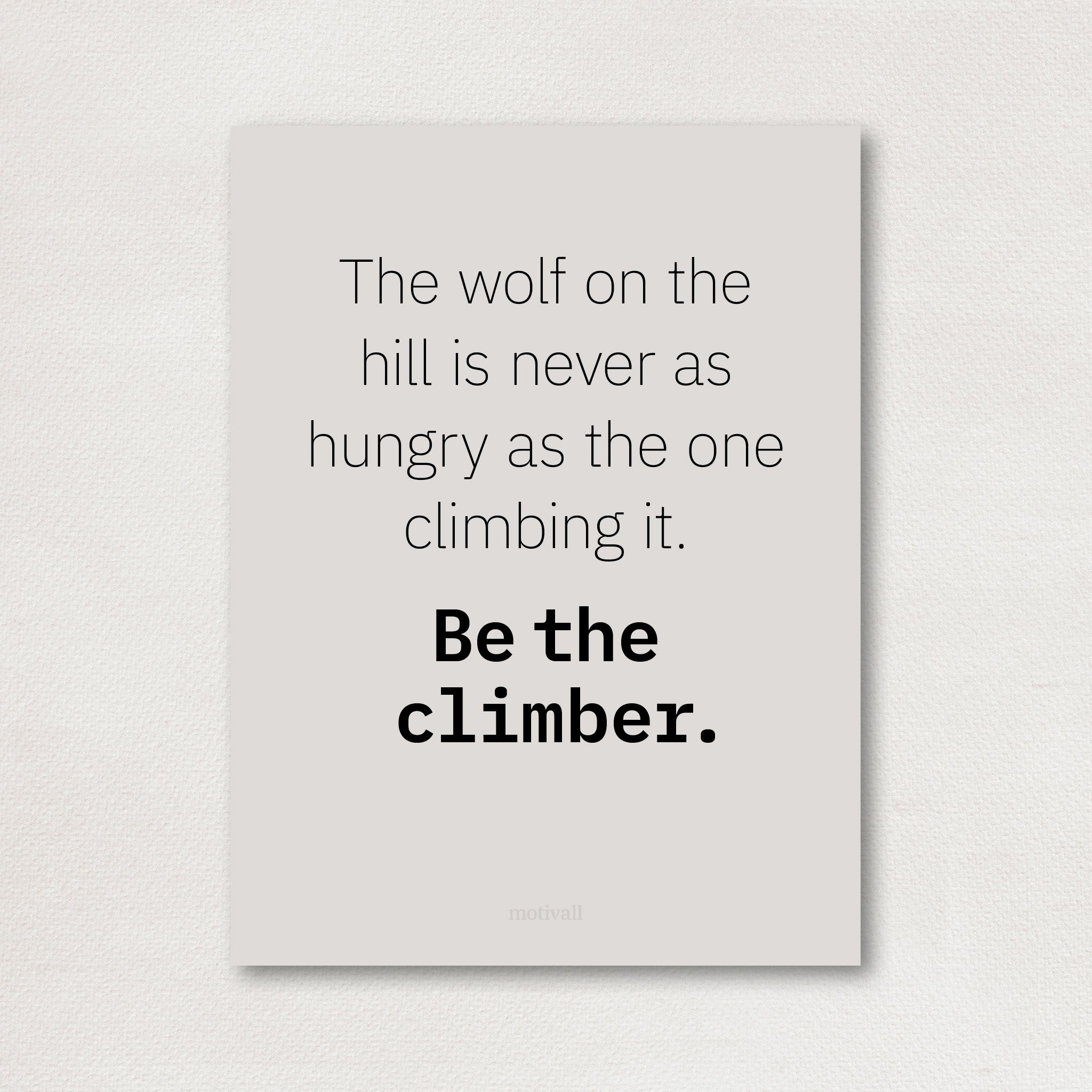 The Climb - original