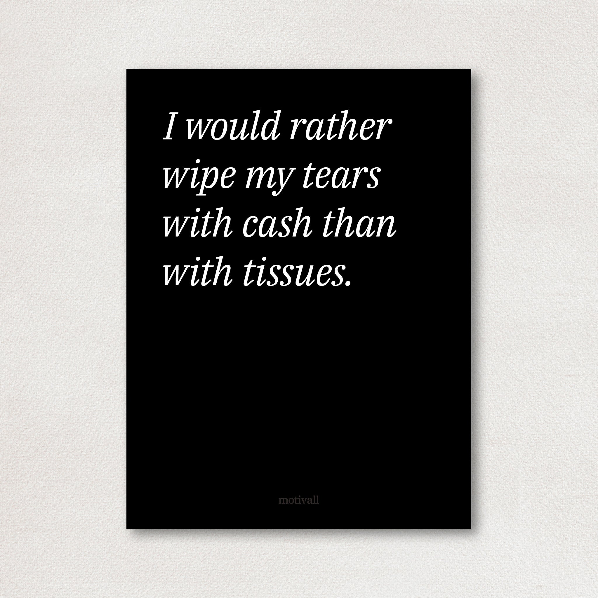 Tears - minimalistic