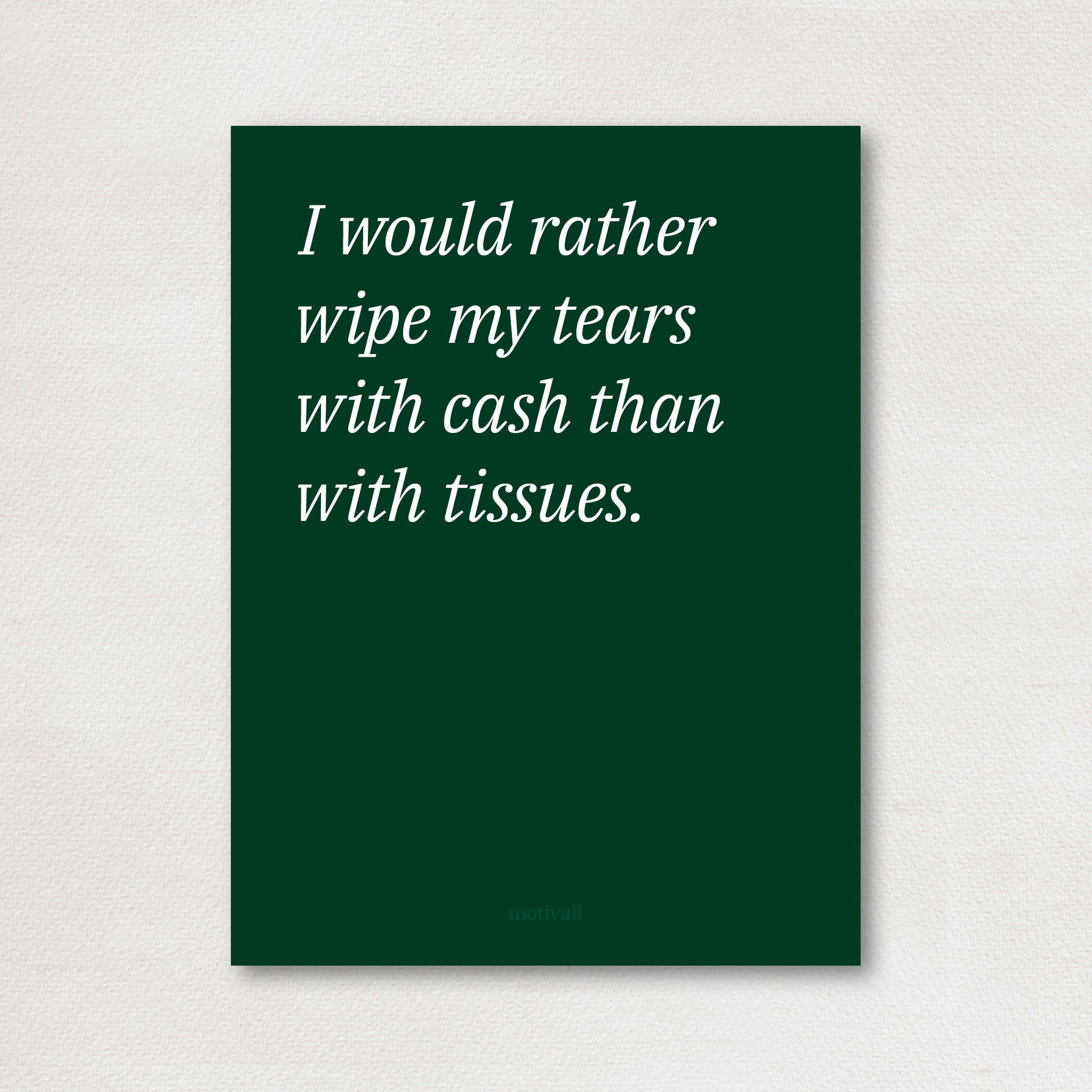 Tears - minimalistic